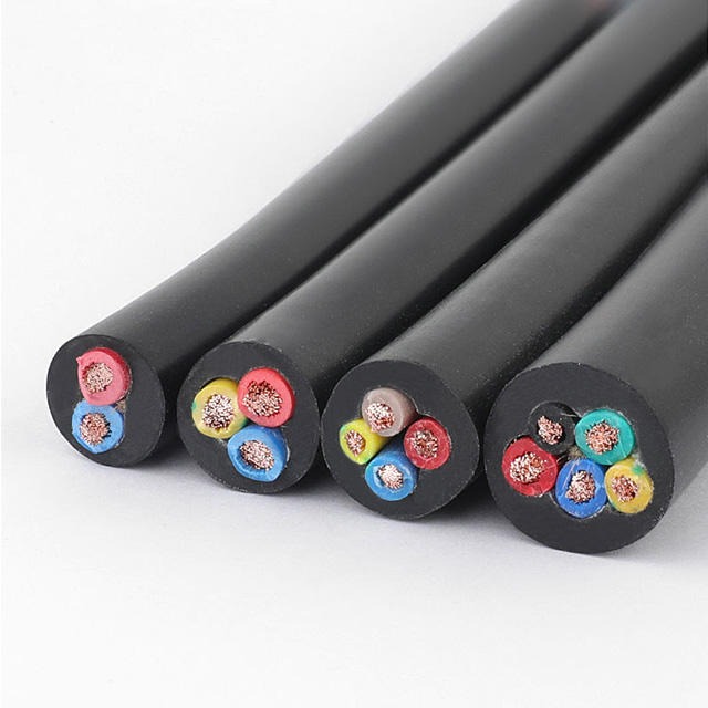 SJOOW Mutil-Core Welding Cable Submarine Flexible Copper Rubber Cable - Image 3